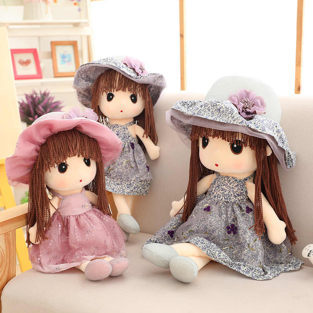 Genuine HWD Cute GIRL S Princess Doll Wear Skirt Mayfair Plush Toys Pillow Birthday Gift.jpg q50